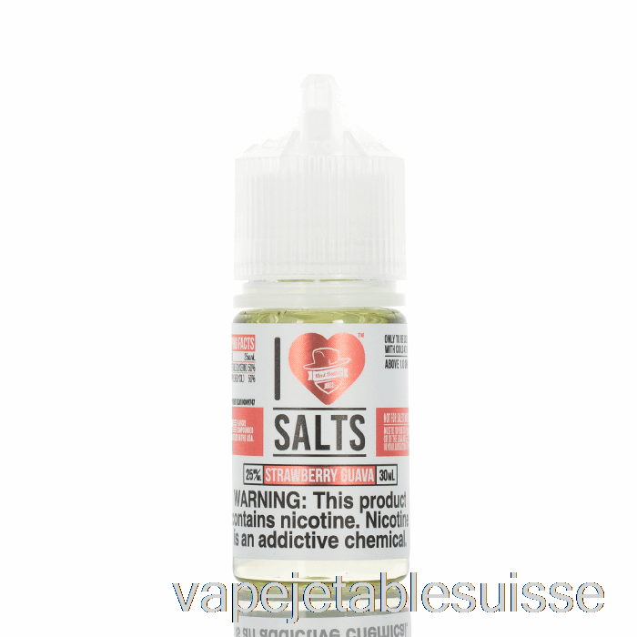 Vape Suisse Fraise Goyave - I Love Salts - 30ml 25mg
